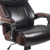 image:imageFlash Furniture Hercules Series HighBack Swivel LeatherSoft Office Chair Ergonomic Executive Chair with Headrest and Adjustable Height BlackBrown