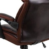 image:imageFlash Furniture Hercules Series HighBack Swivel LeatherSoft Office Chair Ergonomic Executive Chair with Headrest and Adjustable Height BlackBrown