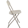 image:imageFlash Furniture Hercules Series Plastic Folding Chair Brown  10 Pack 650LB Weight Capacity Comfortable Event ChairLightweight Folding ChairBeige