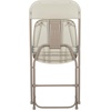 image:imageFlash Furniture Hercules Series Plastic Folding Chair Brown  10 Pack 650LB Weight Capacity Comfortable Event ChairLightweight Folding ChairBeige