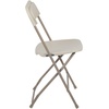 image:imageFlash Furniture Hercules Series Plastic Folding Chair Brown  10 Pack 650LB Weight Capacity Comfortable Event ChairLightweight Folding ChairBeige