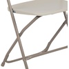 image:imageFlash Furniture Hercules Series Plastic Folding Chair Brown  10 Pack 650LB Weight Capacity Comfortable Event ChairLightweight Folding ChairBeige