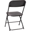 image:imageFlash Furniture Hercules Series Plastic Folding Chair Brown  10 Pack 650LB Weight Capacity Comfortable Event ChairLightweight Folding ChairBlack