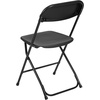 image:imageFlash Furniture Hercules Series Plastic Folding Chair Brown  10 Pack 650LB Weight Capacity Comfortable Event ChairLightweight Folding ChairBlack