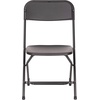image:imageFlash Furniture Hercules Series Plastic Folding Chair Brown  10 Pack 650LB Weight Capacity Comfortable Event ChairLightweight Folding ChairBlack