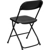 image:imageFlash Furniture Hercules Series Plastic Folding Chair Brown  10 Pack 650LB Weight Capacity Comfortable Event ChairLightweight Folding ChairBlack