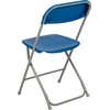 image:imageFlash Furniture Hercules Series Plastic Folding Chair Brown  10 Pack 650LB Weight Capacity Comfortable Event ChairLightweight Folding ChairBlue