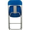 image:imageFlash Furniture Hercules Series Plastic Folding Chair Brown  10 Pack 650LB Weight Capacity Comfortable Event ChairLightweight Folding ChairBlue