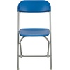 image:imageFlash Furniture Hercules Series Plastic Folding Chair Brown  10 Pack 650LB Weight Capacity Comfortable Event ChairLightweight Folding ChairBlue
