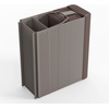 image:imageFlash Furniture Hercules Series Plastic Folding Chair Brown  10 Pack 650LB Weight Capacity Comfortable Event ChairLightweight Folding ChairBrown