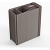 image:imageFlash Furniture Hercules Series Plastic Folding Chair Brown  10 Pack 650LB Weight Capacity Comfortable Event ChairLightweight Folding ChairBrown