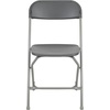 image:imageFlash Furniture Hercules Series Plastic Folding Chair Brown  10 Pack 650LB Weight Capacity Comfortable Event ChairLightweight Folding ChairGrey