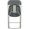 image:imageFlash Furniture Hercules Series Plastic Folding Chair Brown  10 Pack 650LB Weight Capacity Comfortable Event ChairLightweight Folding ChairGrey