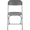image:imageFlash Furniture Hercules Series Plastic Folding Chair Brown  10 Pack 650LB Weight Capacity Comfortable Event ChairLightweight Folding ChairGrey