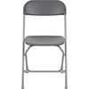 image:imageFlash Furniture Hercules Series Plastic Folding Chair Brown  10 Pack 650LB Weight Capacity Comfortable Event ChairLightweight Folding ChairGrey