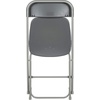 image:imageFlash Furniture Hercules Series Plastic Folding Chair Brown  10 Pack 650LB Weight Capacity Comfortable Event ChairLightweight Folding ChairGrey