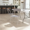 image:imageFlash Furniture Hercules Series Plastic Folding Chair Brown  10 Pack 650LB Weight Capacity Comfortable Event ChairLightweight Folding ChairGrey
