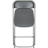 image:imageFlash Furniture Hercules Series Plastic Folding Chair Brown  10 Pack 650LB Weight Capacity Comfortable Event ChairLightweight Folding ChairGrey