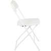 image:imageFlash Furniture Hercules Series Plastic Folding Chair Brown  10 Pack 650LB Weight Capacity Comfortable Event ChairLightweight Folding ChairWhite