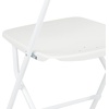 image:imageFlash Furniture Hercules Series Plastic Folding Chair Brown  10 Pack 650LB Weight Capacity Comfortable Event ChairLightweight Folding ChairWhite