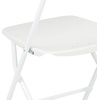 image:imageFlash Furniture Hercules Series Plastic Folding Chair Brown  10 Pack 650LB Weight Capacity Comfortable Event ChairLightweight Folding ChairWhite