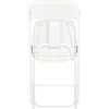 image:imageFlash Furniture Hercules Series Plastic Folding Chair Brown  10 Pack 650LB Weight Capacity Comfortable Event ChairLightweight Folding ChairWhite