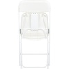 image:imageFlash Furniture Hercules Series Plastic Folding Chair Brown  10 Pack 650LB Weight Capacity Comfortable Event ChairLightweight Folding ChairWhite