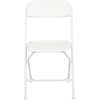 image:imageFlash Furniture Hercules Series Plastic Folding Chair Brown  10 Pack 650LB Weight Capacity Comfortable Event ChairLightweight Folding ChairWhite