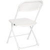 image:imageFlash Furniture Hercules Series Plastic Folding Chair Brown  10 Pack 650LB Weight Capacity Comfortable Event ChairLightweight Folding ChairWhite