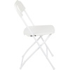 image:imageFlash Furniture Hercules Series Plastic Folding Chair Brown  10 Pack 650LB Weight Capacity Comfortable Event ChairLightweight Folding ChairWhite