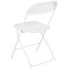 image:imageFlash Furniture Hercules Series Plastic Folding Chair Brown  10 Pack 650LB Weight Capacity Comfortable Event ChairLightweight Folding ChairWhite