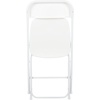 image:imageFlash Furniture Hercules Series Plastic Folding Chair Brown  10 Pack 650LB Weight Capacity Comfortable Event ChairLightweight Folding ChairWhite