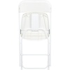 image:imageFlash Furniture Hercules Series Plastic Folding Chair Brown  10 Pack 650LB Weight Capacity Comfortable Event ChairLightweight Folding ChairWhite