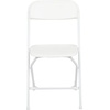 image:imageFlash Furniture Hercules Series Plastic Folding Chair Brown  10 Pack 650LB Weight Capacity Comfortable Event ChairLightweight Folding ChairWhite