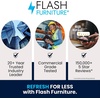image:imageFlash Furniture High Back Traditional Fully Tufted Black LeatherSoft Executive Swivel Ergonomic Office Chair with ArmsBlack