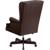 image:imageFlash Furniture High Back Traditional Tufted Brown LeatherSoft Executive Ergonomic Office Chair with Oversized Headrest amp Nail Trim ArmsBrown