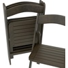 image:imageFlash Furniture Holden Commercial Solid Wood Dining Chair Foldable Design Solid Beechwood Frame Curved Back Mortise and Tenon Construction OakEarly American Wood