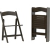 image:imageFlash Furniture Holden Commercial Solid Wood Dining Chair Foldable Design Solid Beechwood Frame Curved Back Mortise and Tenon Construction OakEarly American Wood