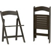 image:imageFlash Furniture Holden Commercial Solid Wood Dining Chair Foldable Design Solid Beechwood Frame Curved Back Mortise and Tenon Construction OakEarly American Wood