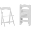image:imageFlash Furniture Holden Commercial Solid Wood Dining Chair Foldable Design Solid Beechwood Frame Curved Back Mortise and Tenon Construction OakWhite