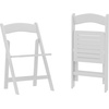 image:imageFlash Furniture Holden Commercial Solid Wood Dining Chair Foldable Design Solid Beechwood Frame Curved Back Mortise and Tenon Construction OakWhite