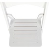 image:imageFlash Furniture Holden Commercial Solid Wood Dining Chair Foldable Design Solid Beechwood Frame Curved Back Mortise and Tenon Construction OakWhite