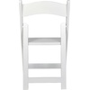 image:imageFlash Furniture Holden Commercial Solid Wood Dining Chair Foldable Design Solid Beechwood Frame Curved Back Mortise and Tenon Construction OakWhite