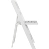 image:imageFlash Furniture Holden Commercial Solid Wood Dining Chair Foldable Design Solid Beechwood Frame Curved Back Mortise and Tenon Construction OakWhite
