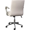 image:imageFlash Furniture James MidBack Designer Executive Office Chair  Black LeatherSoft Upholstery  Brushed Gold Base and Arms  Height Adjustable 360 Swivel SeatTaupeChrome