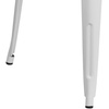 image:imageFlash Furniture Jeffrey Commercial Grade 30 Round Green Metal IndoorOutdoor TableWhite