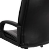 image:imageFlash Furniture Jessica High Back Black LeatherSoft Executive Swivel Office Chair with ArmsBlack Leathersoft