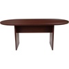 image:imageFlash Furniture Jones 6 Oval Multipurpose Conference Table Business Meeting Table for Office and Conference Rooms Rustic GrayMahogany