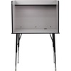image:imageFlash Furniture Justin HeightAdjustable Student Study Carrel for Testing CentersClassrooms Modular Study CarrelPrivate Student Testing Desk GrayNebula Grey