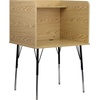 image:imageFlash Furniture Justin HeightAdjustable Student Study Carrel for Testing CentersClassrooms Modular Study CarrelPrivate Student Testing Desk GrayOak